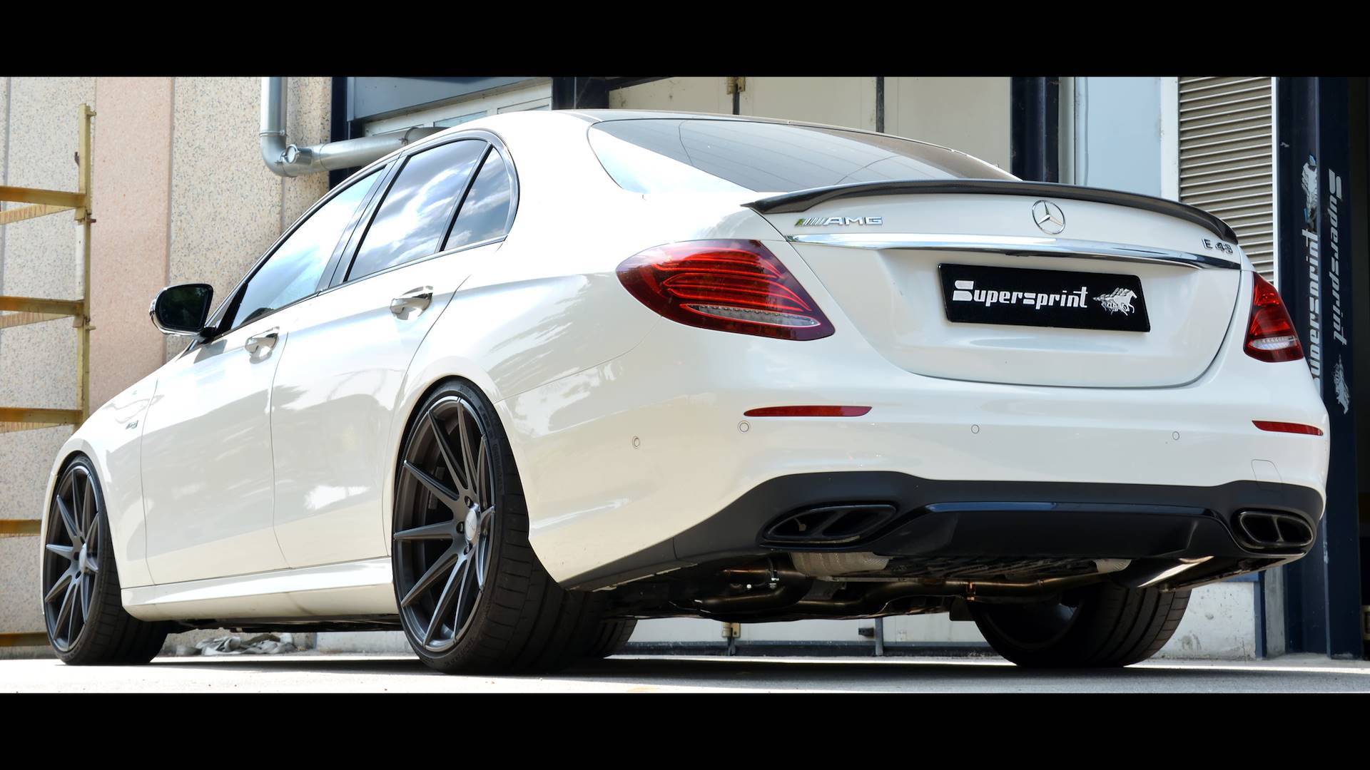 Mercedes W213 E 43 AMG - Système d'échappement complet Supersprint